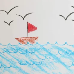 PRIMO - Sceau de 48 gros crayons à la cire