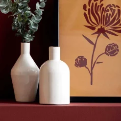 PT' - Vase en méral ivy bottle blanc