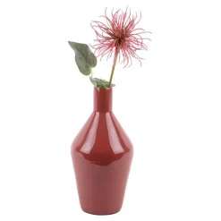 PT' - Vase en métal ivy cône ocre