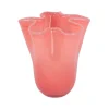 PT' - Vase en verre ruffles medium