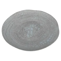 PTMD - Grande assiette porcelaine crème 28cm