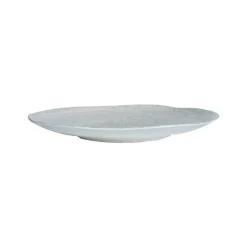 PTMD - Grande assiette porcelaine crème 28cm