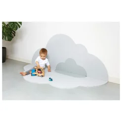 QUUT - Grand tapis de jeu nuage gris perle