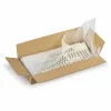 RAJA - 5 cartons d'emballage 35 x 25 x 10 cm - simple cannelure