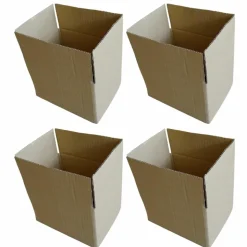 RAJA - 4 cartons d'emballage 20 x 15 x 11 cm