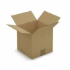 RAJA - 5 cartons d'emballage carrés 20 x 20 x 20 cm - simple cannelure