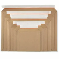 RAJA - 25 pochettes cartonnées fermeture adhésive - 33,4 x 23,4 cm