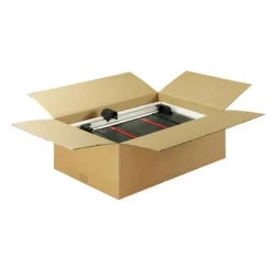 RAJA - Carton d'emballage 21.5 x 15 x 5,5 cm - simple cannelure