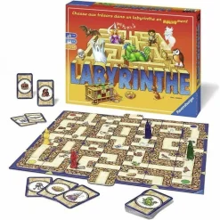 RAVENSBURGER - Labyrinthe - ravensburger famille - chasse au trésor dans un labyrinthe en mouvement