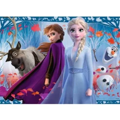 RAVENSBURGER - Puzzle disney la reine des neiges 2x12 pcs