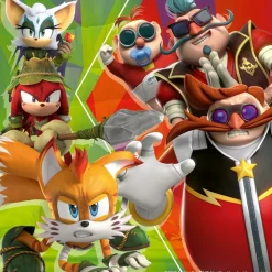 RAVENSBURGER - Puzzle les aventures de sonic 3x49 pcs