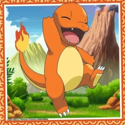 RAVENSBURGER - Puzzle pour enfants 3 x 49 pièces pokémon - salameche, bulbizarre et carapuce 3 posters inclus