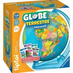 RAVENSBURGER - Ravensburger-tiptoi globe terrestre interactif