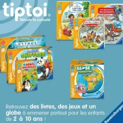 RAVENSBURGER - Ravensburger-tiptoi globe terrestre interactif