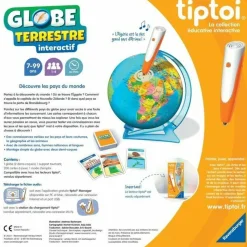 RAVENSBURGER - Ravensburger-tiptoi globe terrestre interactif