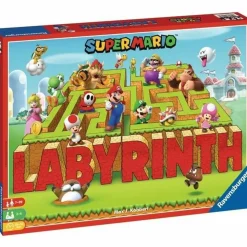 RAVENSBURGER - Super mario labyrinthe - ravensburger famille - chasse au trésor dans un labyrinthe en mouvement
