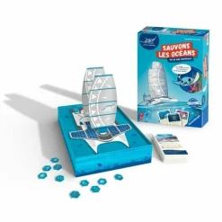 RAVENSBURGER - The seacleaners - sauvons les océans - jeu de quizz