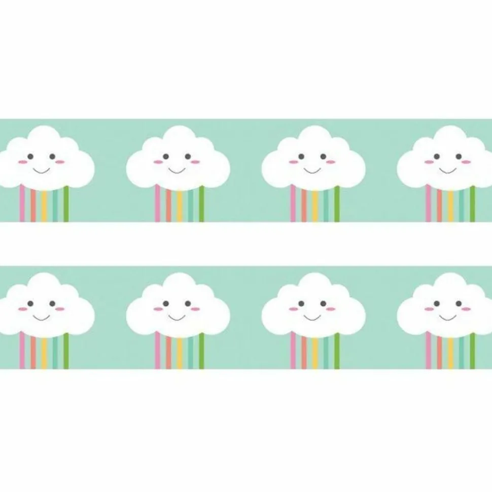 RAYHER - 2 masking tapes petits nuages 10 m x 1,5 cm