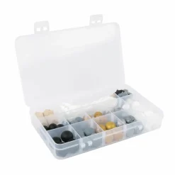 RAYHER - Coffret de perles en silicone - doré et argenté