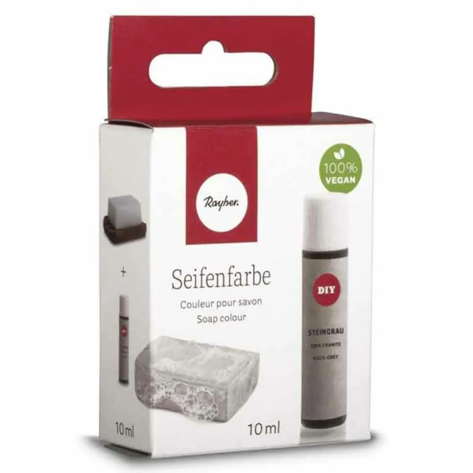 RAYHER - Colorant pour savon 10 ml - gris