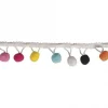 RAYHER - Galon de pompons colorés 2 m