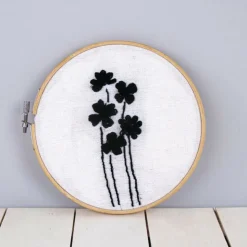 RAYHER - Kit cadre de broderie en bambou ø 17 cm