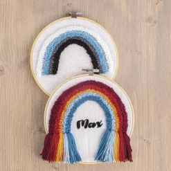 RAYHER - Kit cadre de broderie en bambou ø 17 cm