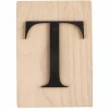 RAYHER - Lettre en bois 14,8 x 10,5 cm - t