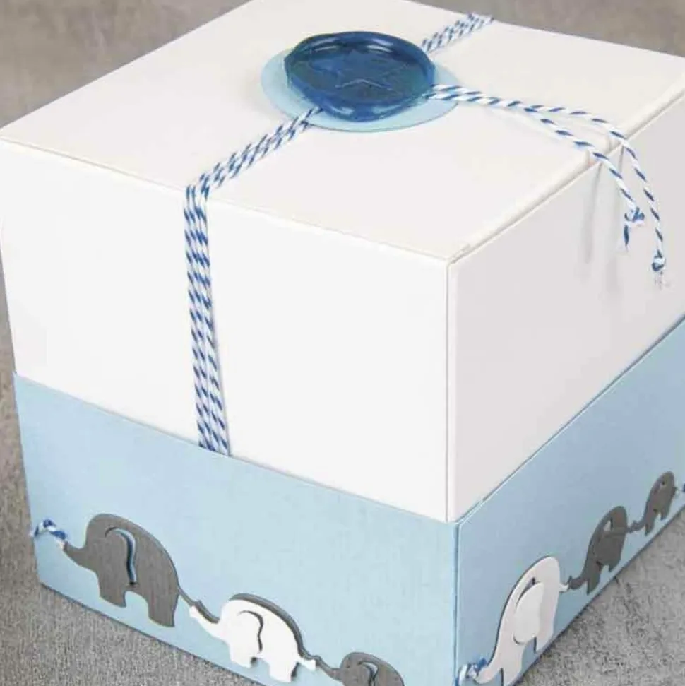 RAYHER - Matrice de découpe 2,3 x 0,8 x 0,7 cm - éléphants