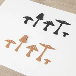 RAYHER - Matrices de découpe champignons - 9 pièces