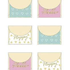 RAYHER - Mini enveloppes 5 x 4 cm - happy