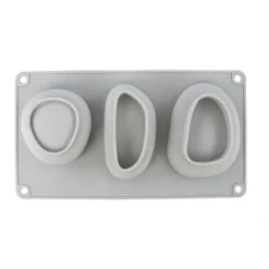 RAYHER - Moule en silicone 3 cailloux et galets 14,5 x 26 x 3,5 cm