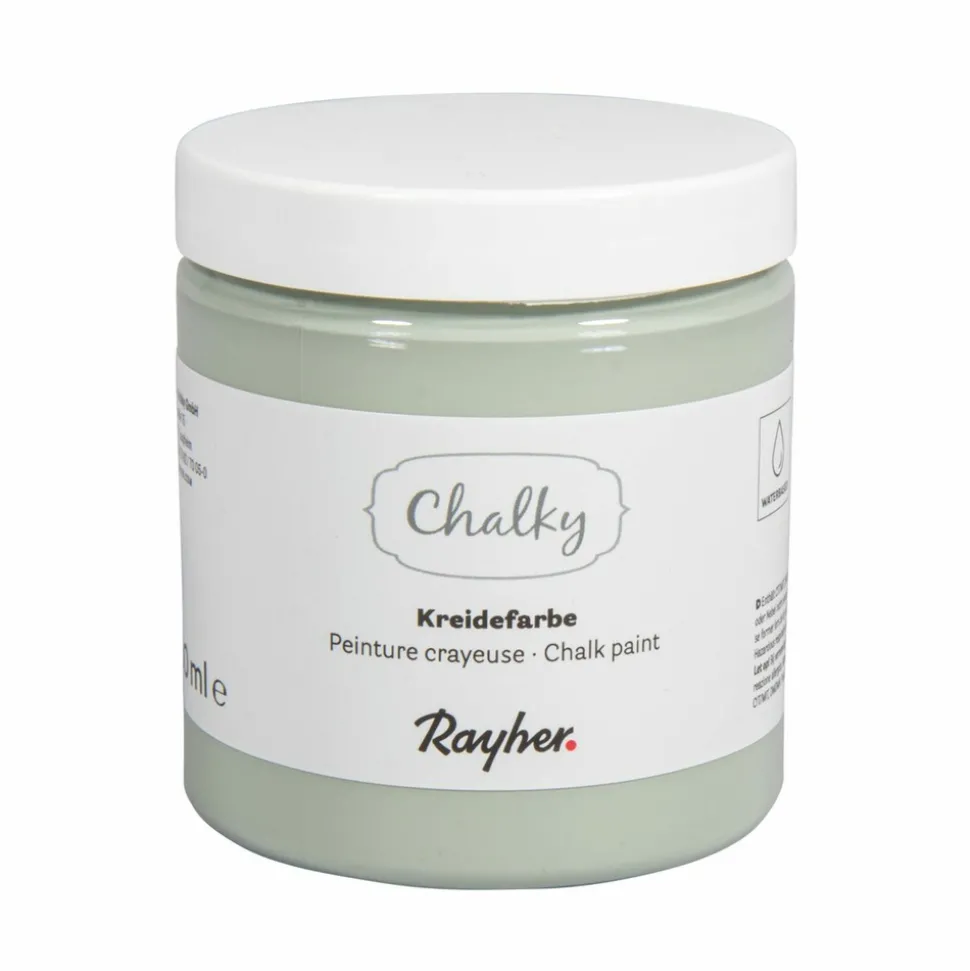 RAYHER - Peinture craie vert pastel - chalky finish - 230 ml