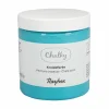 RAYHER - Peinture craie vert-bleu - chalky finish - 230 ml