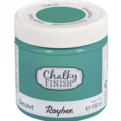 RAYHER - Peinture-craie chalky finish 118 ml - vert d'eau
