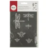 RAYHER - Pochoir de sérigraphie insectes a5