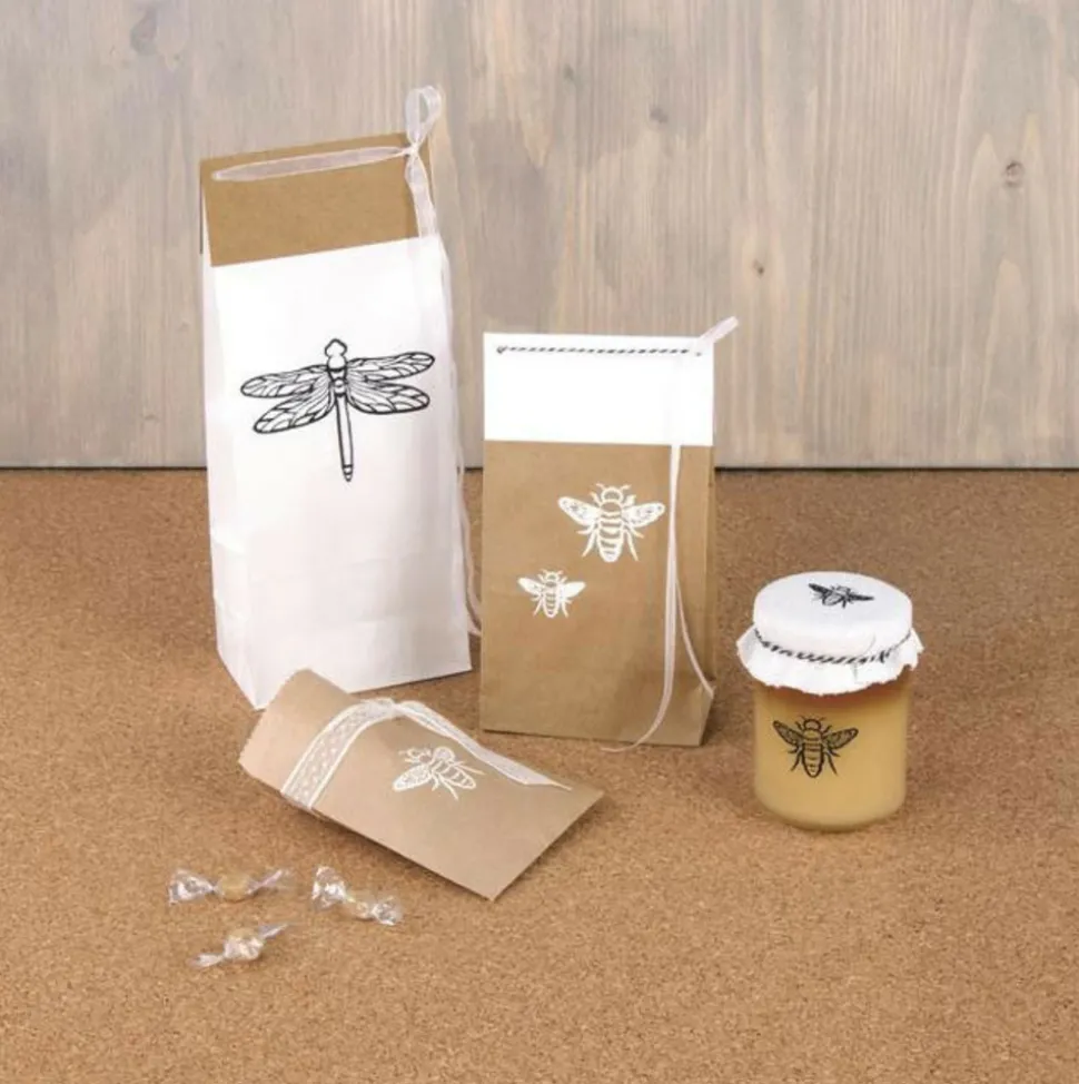 RAYHER - Pochoir de sérigraphie insectes a5