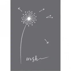 RAYHER - Pochoir pissenlit a5 + spatule