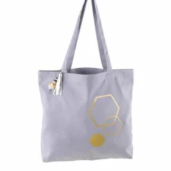 RAYHER - Sac en coton 46 x 30 cm - gris