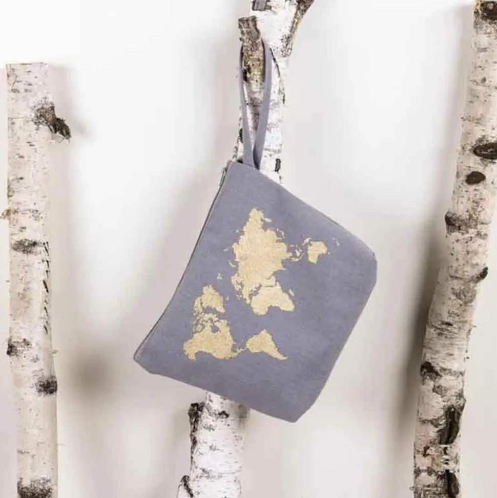 RAYHER - Trousse à customiser 22 x 17 cm - gris