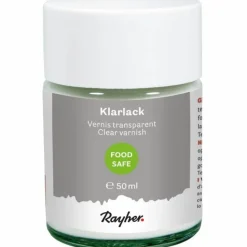 RAYHER - Vernis transparent compatible avec usage alimentaire 50 ml