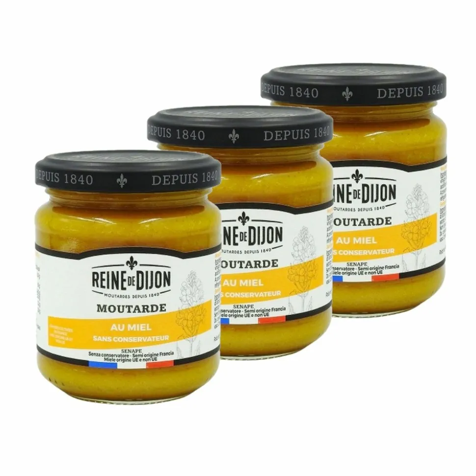 REINE DE DIJON - Moutarde au miel