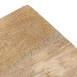 RENDEZ-VOUS DÉCO - Félix - table de chevet 2 tiroirs en bois de manguier et cannage