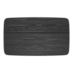 RENDEZ-VOUS DÉCO - Oman - table rectangulaire 6 personnes en bois noir 150 cm