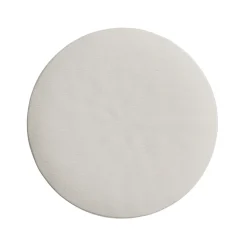 RENDEZ-VOUS DÉCO - Théa - tabouret en rotin et tissu crème h 43 cm