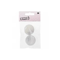 RICO DESIGN - 2 boîtes hochet pour doudou ø 3,7 cm