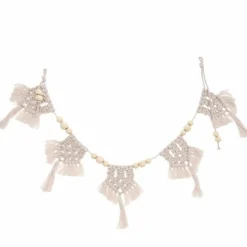 RICO DESIGN - 10 perles rondes macramé - bois nature - 20 mm