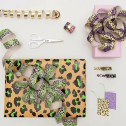 RICO DESIGN - 9 serpentins acid leo argenté 3,8 m