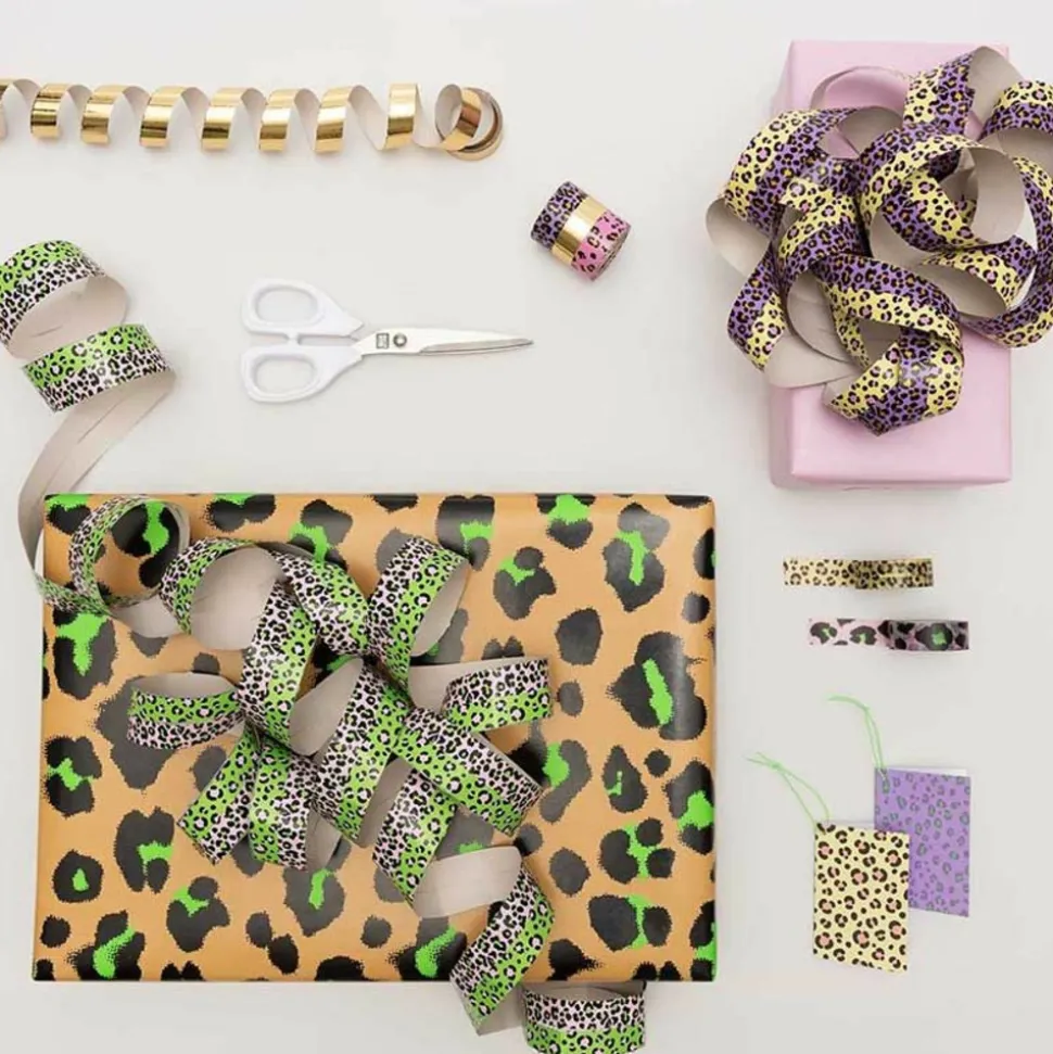 RICO DESIGN - 9 serpentins acid leo argenté 3,8 m