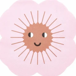 RICO DESIGN - 20 serviettes en papier fleur 16 x 16 cm